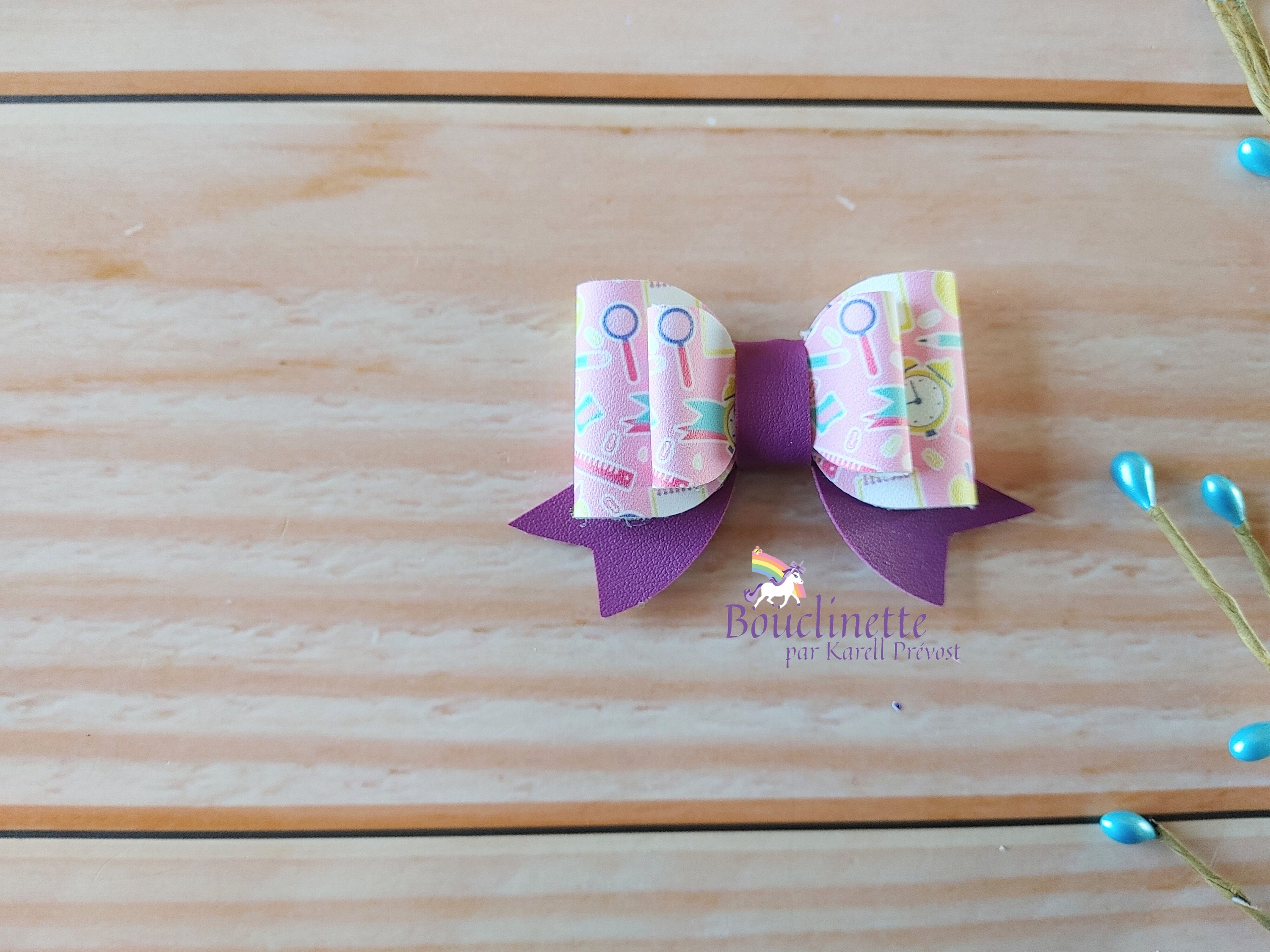 6 Pcs Fiocchetti Per Capelli Bambina Accessori Ragazze Clip