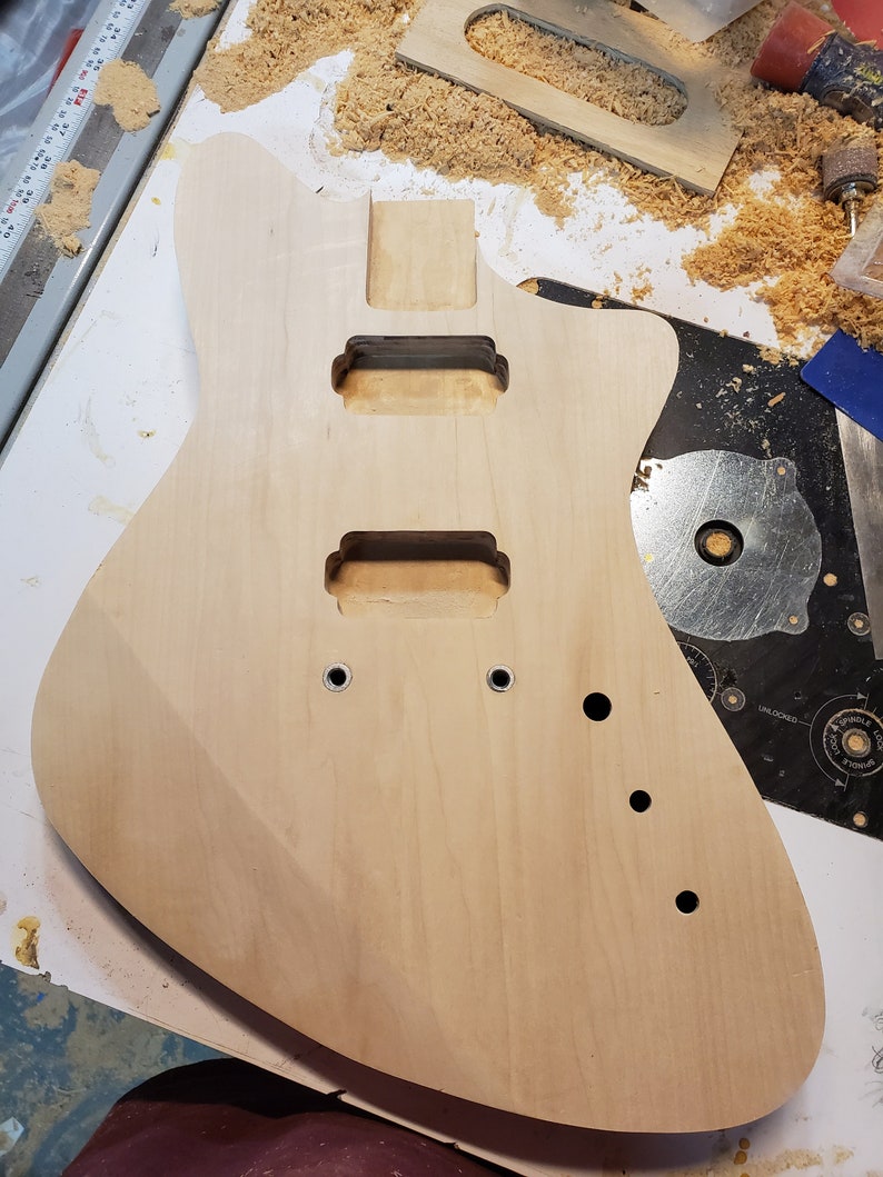 Custom HandMade FenderInspired Electric Guitar Bodies Etsy Italia
