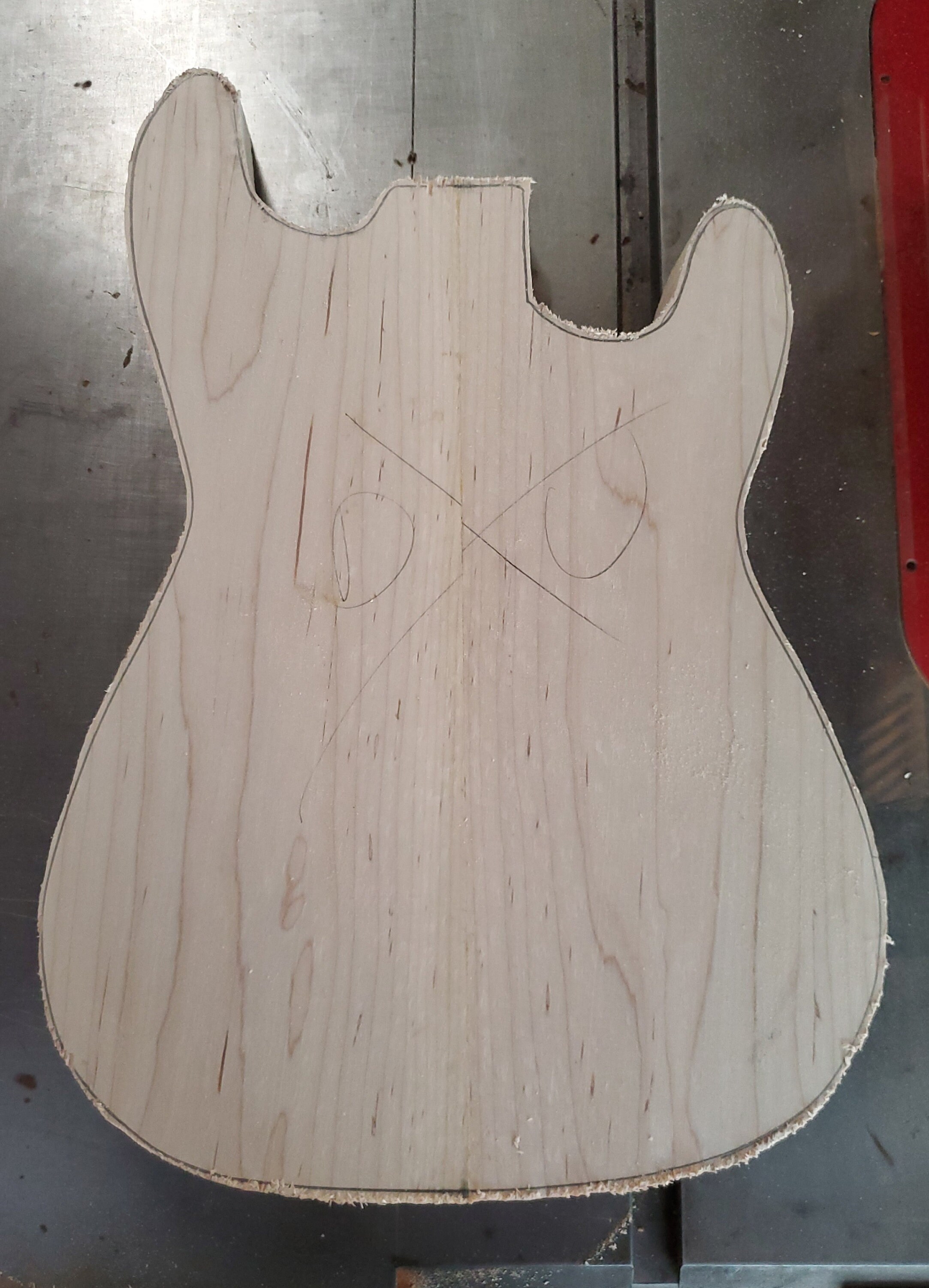 Custom Handmade Fenderinspired Electric Guitar Bodies Etsy UK