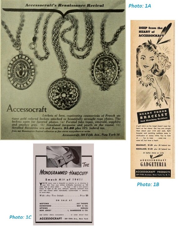 signed Accessocraft HUGE and rare 1960s! - image 3