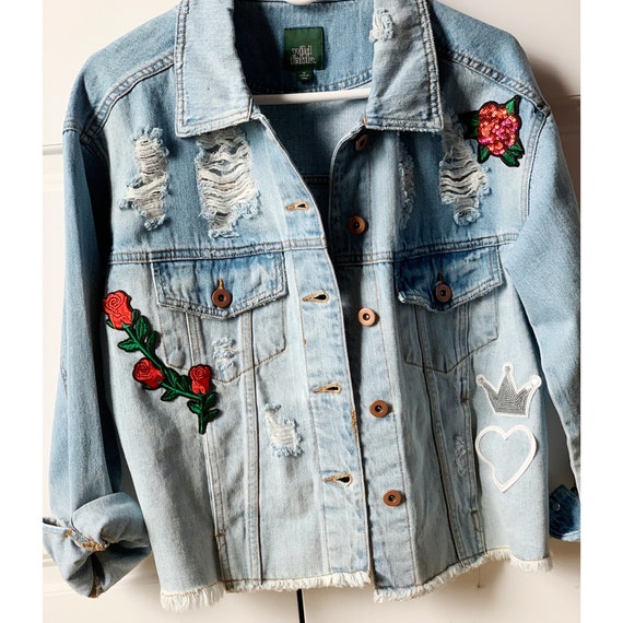 mama bear jean jacket