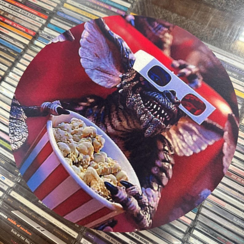 Gremlins Movie Theater Scene - Slipmat for Vinyl Turntable - Etsy