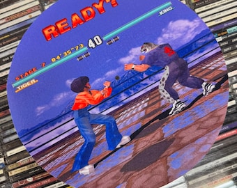 Tekken 3 Fight Screen - Slipmat for Vinyl Turntable