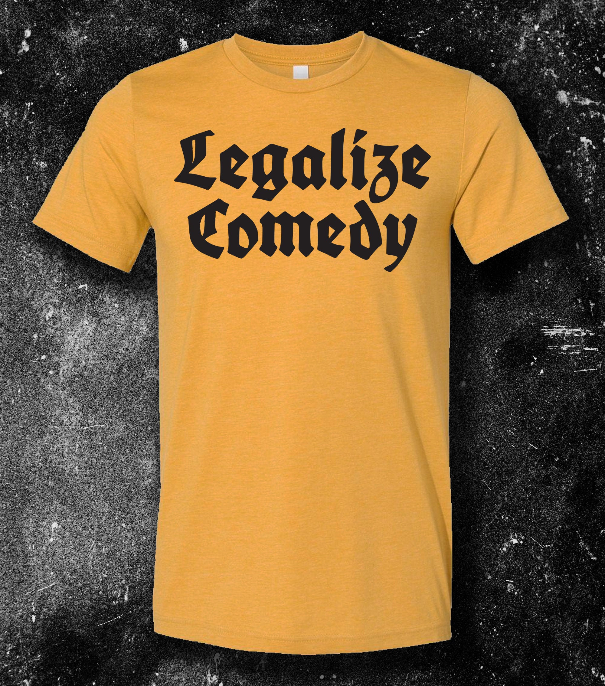 LEGALIZE COMEDY Quality Screen Printed Tshirt Etsy