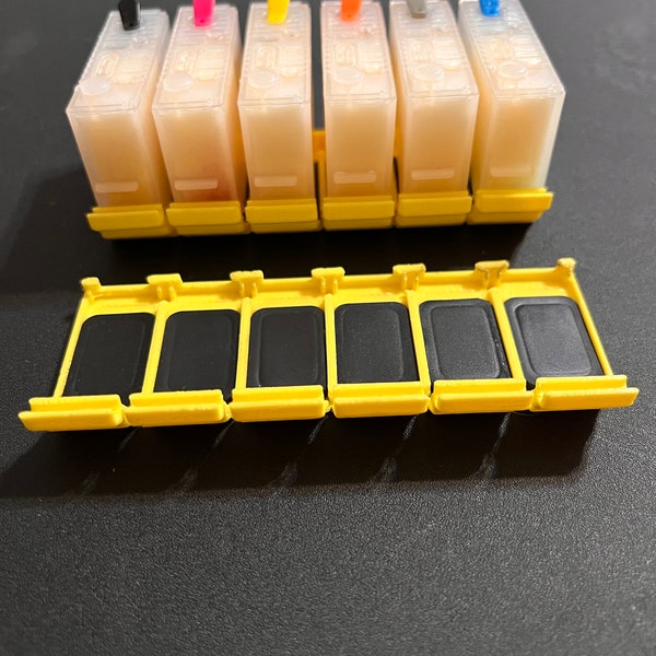 Epson XP-15000 3d printed dock for refillable cartridges (cartridges and rubber seals are NOT included)