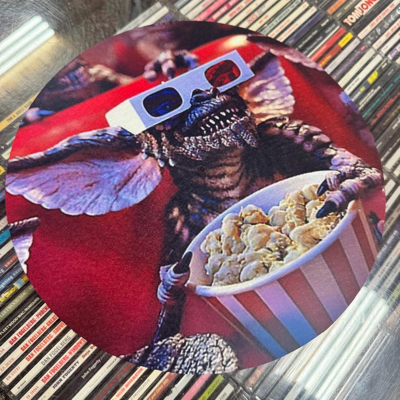 Gremlins Movie Theater Scene - Slipmat for Vinyl Turntable - Etsy