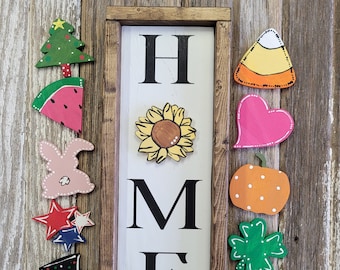 Seasonal Home Sign Etsy