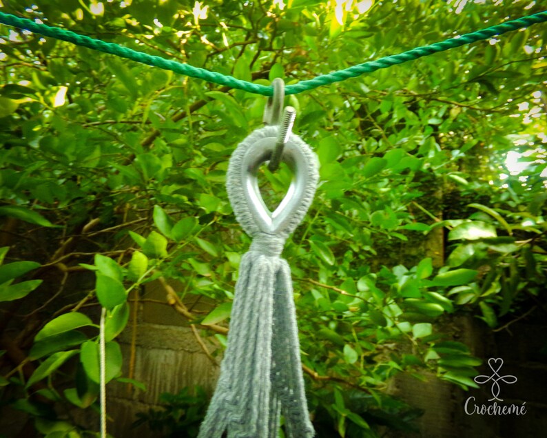 Hammock chair baby, Baby Swing Chair, Macrame Gray Swing Chair, Hanging chair indoor and outdoor, boho swing 画像 7