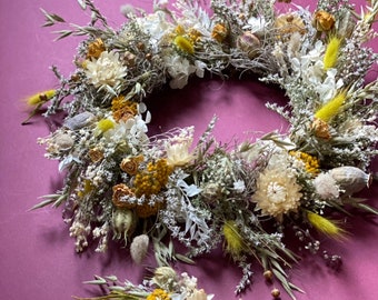 Dry flower wreath/New home gift/Seasonal wreath