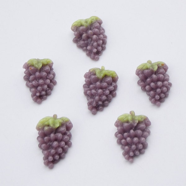 96 COE - Freeze and Fuse Grapes!  Set of 6.  Enhance Your Glass!