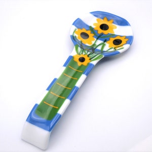 Happy Daisies Spoon Rest.  Cooking With Flare!