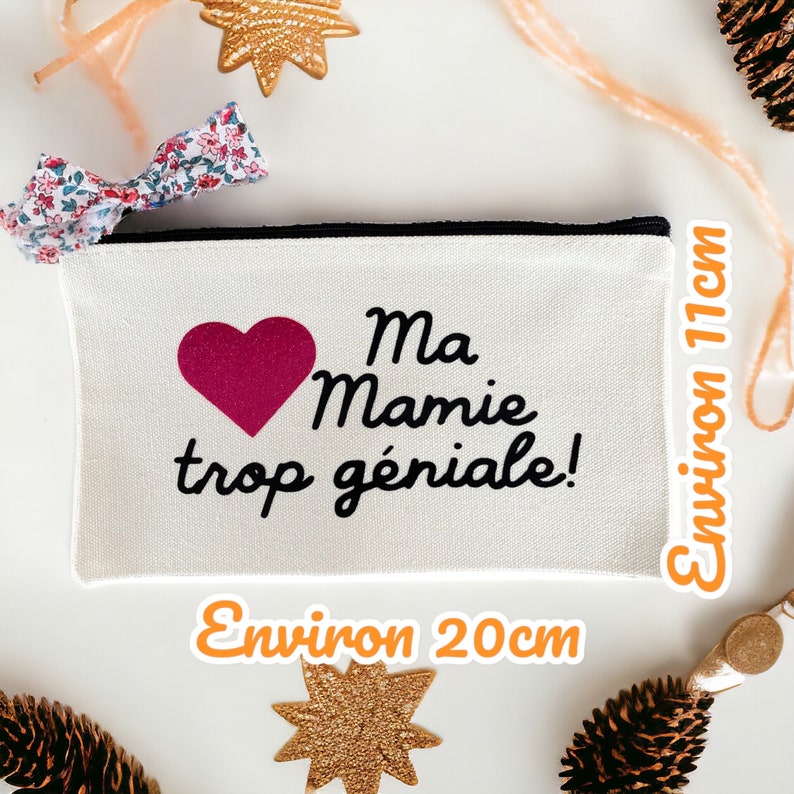 Trousse Fête des grands-mères / 20 cm 11 cm / Quantité limitée / Série limitée image 5