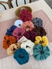 Chouchou double gauze golden pea/ Several colors// scrunchies 