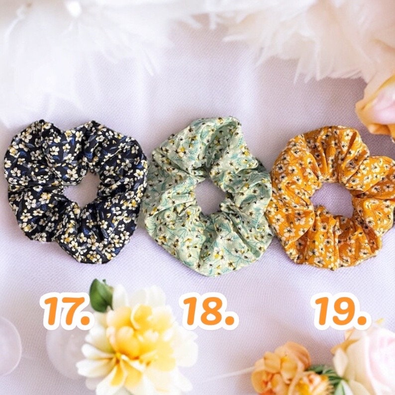 Elegant favorite: flower fabrics, Diameter 14-15 cm image 9