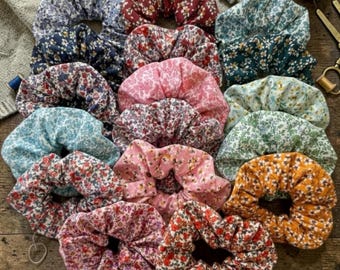 XL haarelastiekje van hoogwaardig katoen, dik elastiek, 15 cm