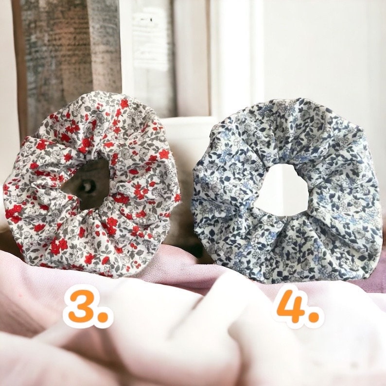 Elegant favorite: flower fabrics, Diameter 14-15 cm image 3