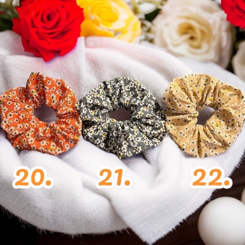 Elegant favorite: flower fabrics, Diameter 14-15 cm image 10