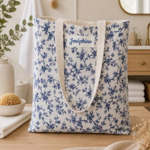 Borsa tote grande personalizzabile 38x42 cm • Disponibile in diversi tessuti