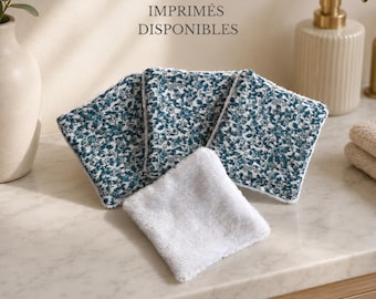 Reusable Makeup Remover Pads 10 x 10 cm • Fabric of Your Choice