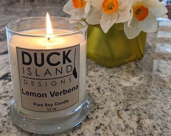 Soy Candle in a 12 Oz Status Jar