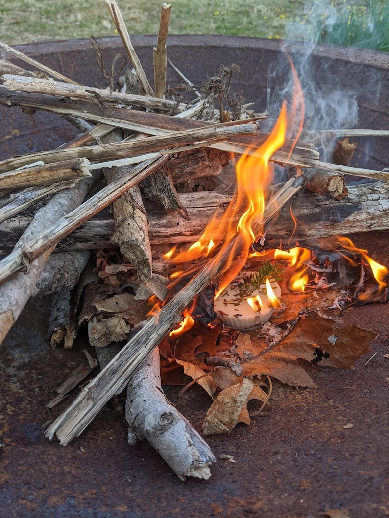 Fire Starters for Fire Pit or Fireplace pack of 5 Etsy