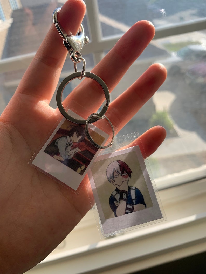 Custom Anime Keychain Etsy