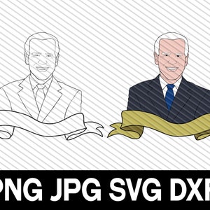 Joe Biden, SVG, DXF, cut file, American politician, Politics