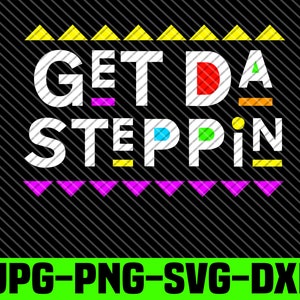 Get Da Steppin SVG: Martin Style African Art (Digital Download)