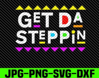 Get Da Steppin SVG: Martin Style African Art (Digital Download)