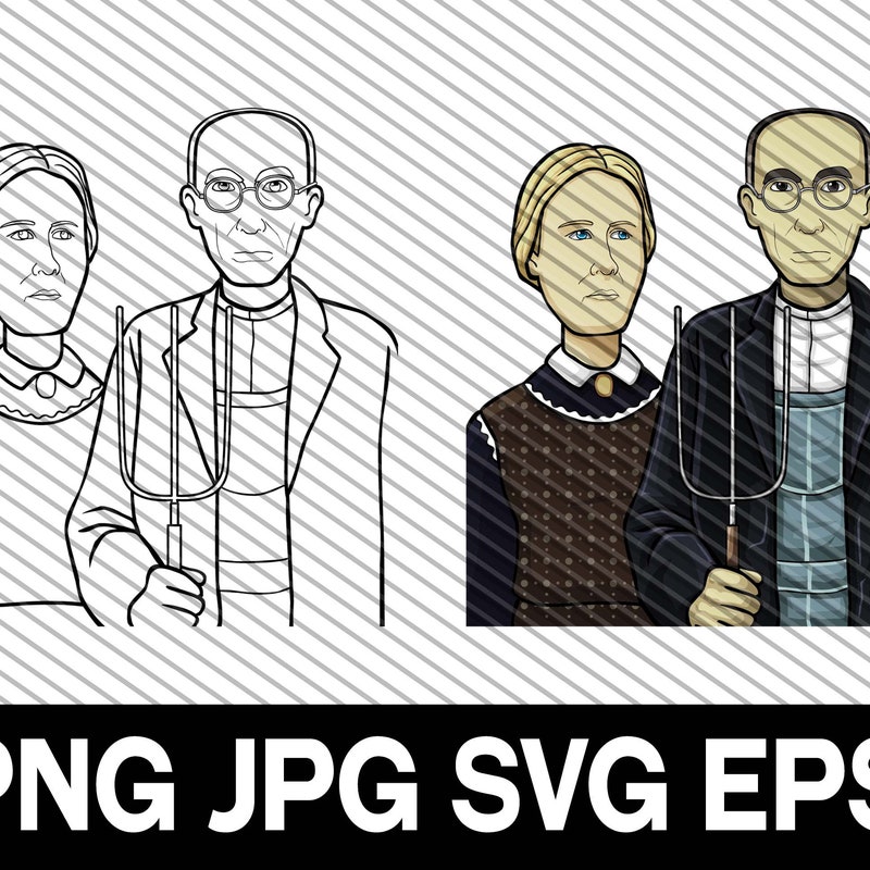 American Gothic - Etsy