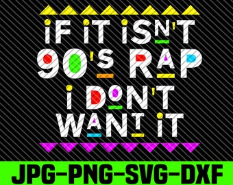 90s Rap SVG: Martin Style, Melanin African Art (Digital Download)
