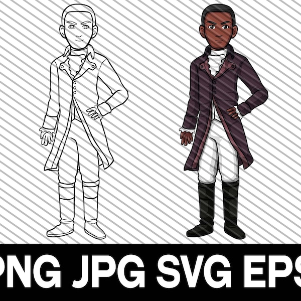 Hamilton, Clip Art, SVG, DXF, cut file, Hamilton PNG, Aaron Burr