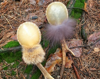 Shamanic rattle. Unique leather maracas. Shamanic tool. Spiritual journey instrument. Meditation helper. Healing sound. Ceremonial tool