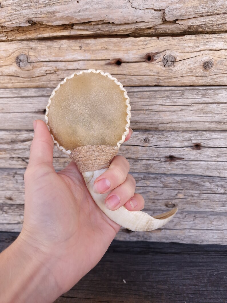 Shamanic Rattle. Unique Leather Maracas. Spiritual Journey Etsy