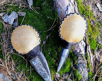 Shamanic rattle. Unique leather maracas. Shamanic tool. Spiritual journey instrument. Meditation helper. Healing sound. Ceremonial tool