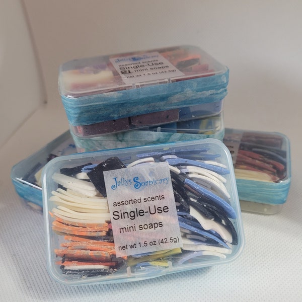 Single-Use Mini Soaps, Small Soap, Hand Soap, Travel Soaps, Use Once Soap, Soap to go