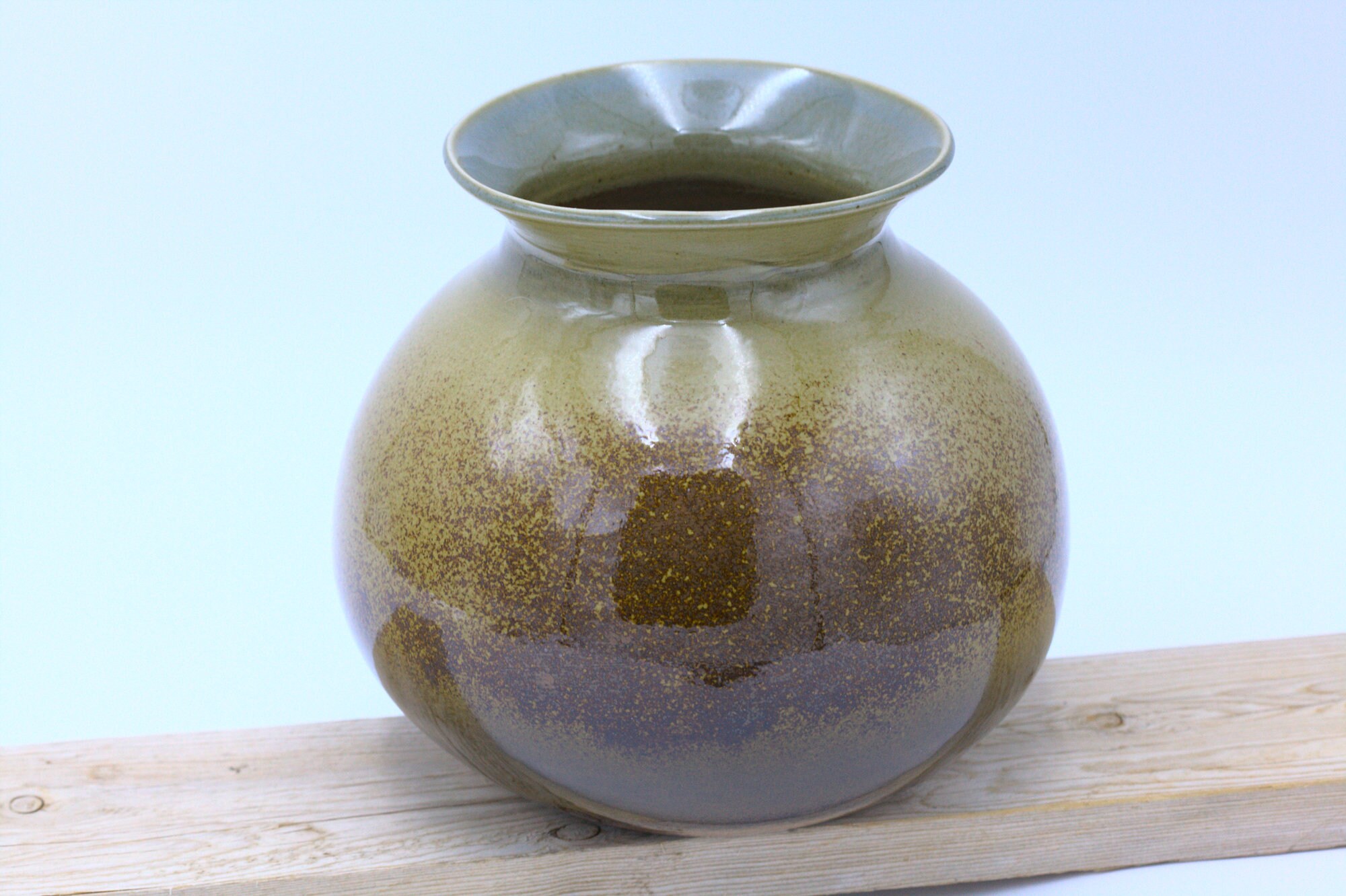 Vase Boule en Céramique Artisanale | Grès