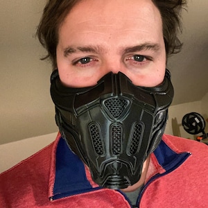 Cyber Mask Cosplay by Wekster - Punk Face Mask - Made in US - Fast Shipping - 3D Printed - Breathable - 12 Colors
