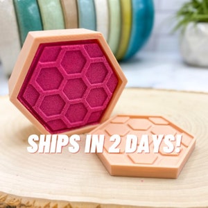 Bath Bomb Molds for Bath Bomb Makers - Honey Comb Shaped Mold for Bubble Bath Shower Bombs