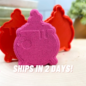 Cauldron Bath Bomb Molds - Bath Mold - Bubble Bath - Bomb Molds - 3D printed mold - Halloween Bath Molds - Scary Bath Bomb Mold