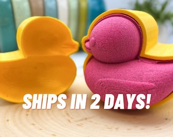 3D Duck Bath Bomb Molds - Multiple Sizes - Bath Mold - Fast shipping - Bubble Bath - Bomb Molds - 3D printed mold