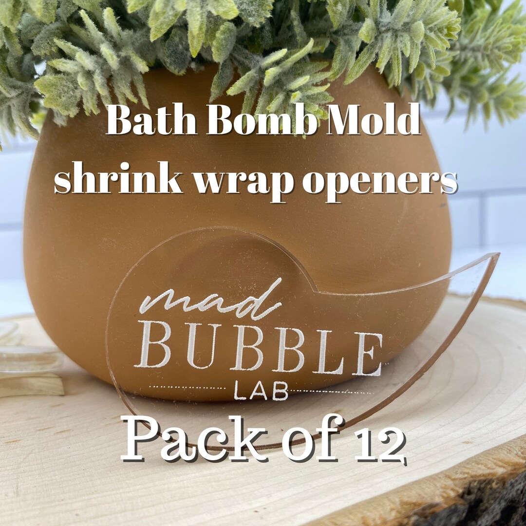 Bath Bomb Molds Shrink Wrap Opener Bath Mold Soap Molds Shampoo Molds ...