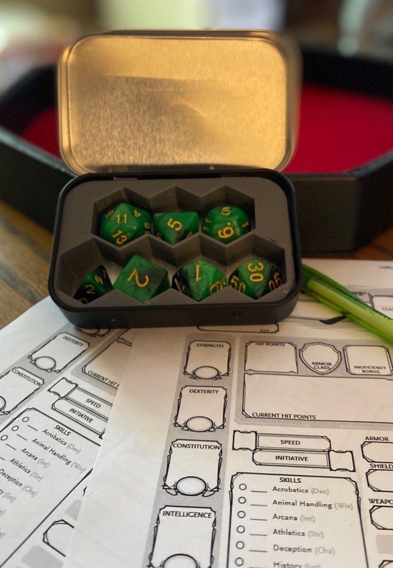 Role Playing Games 17 Insert Color Options Personalized And Engraved Rpg Dice Case Metal Dice Tin D D Dice Dnd Box Travel Tin Games Puzzles Role Playing Games 17 Insert Color Options Personalized And Engraved Rpg Dice Case Metal Dice Tin D D Dice Dnd Box Travel Tin Games Puzzles