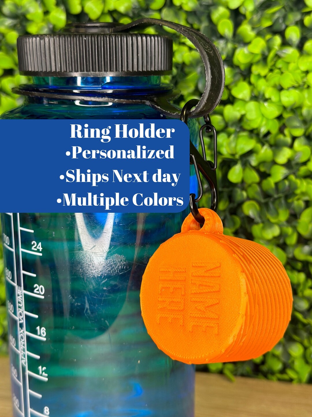 Personalized Ring Box Keychain Ring Holder for Nurse Gift Etsy