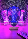 Personalized Headphone Stand Gifts For Gamers, Headset Holder, Custom Gamertag Light Sign for Gaming