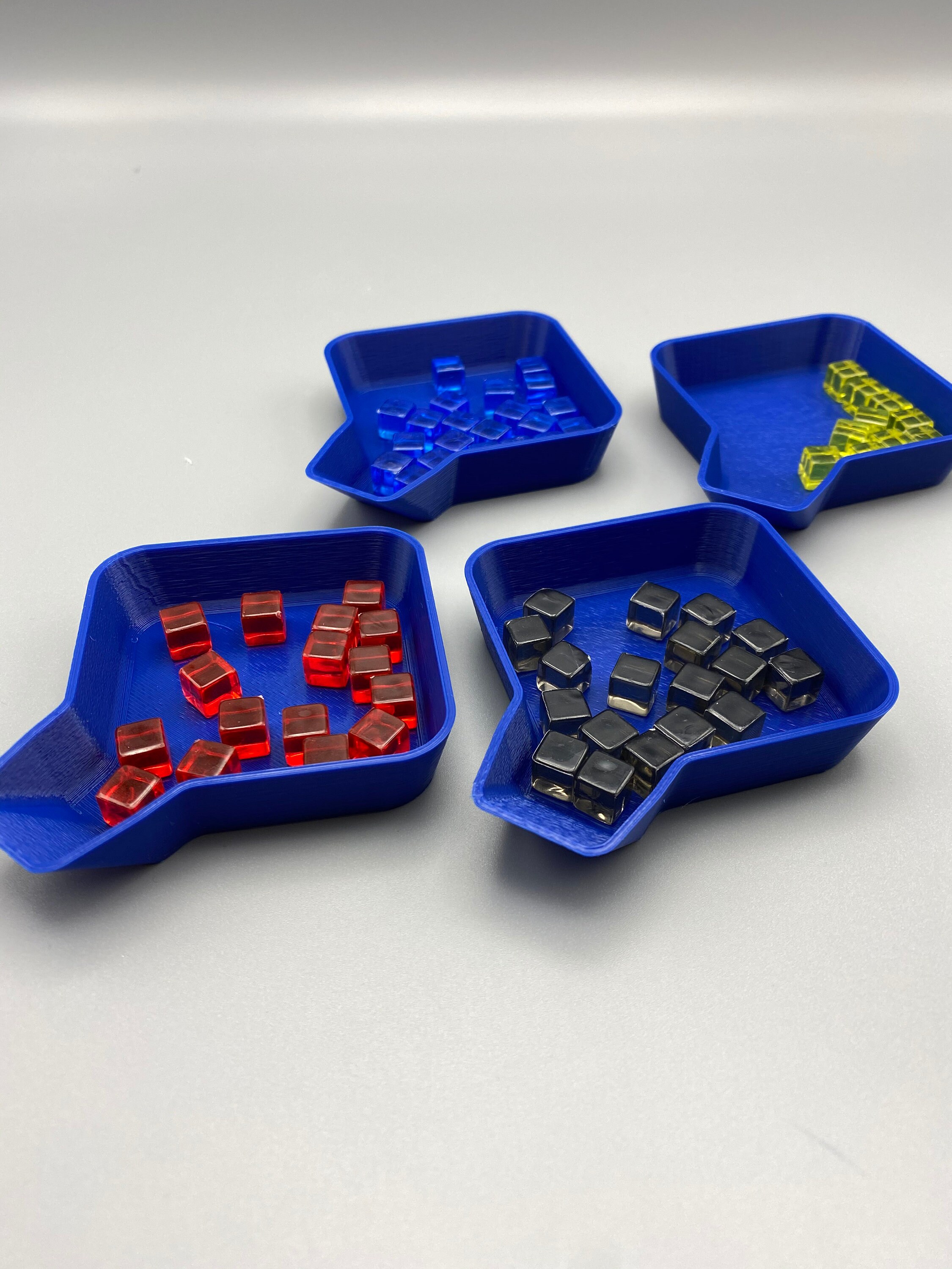 3D Printed Stackable Game Piece Holder 4 Pack Etsy