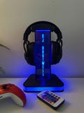 Personalized Headphone Stand,Gamer Gift, 3D Night Light, Video Game Lover, Custom Gamertag Light Sign, Personalized Streamer Headset Holder