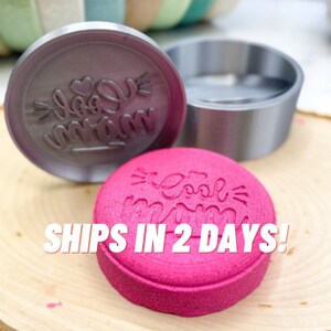 Bath Bomb Molds for Bath Bomb Makers - Hello Gorgeous Shaped Puck Mold for Bubble Bath Shower Bombs