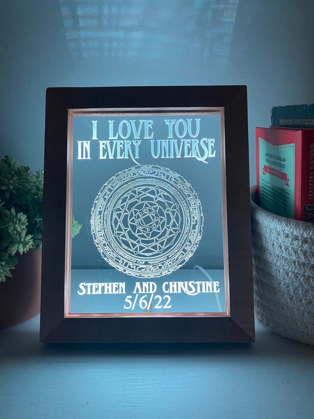 I Love You in Every Universe Night Light - I Love You - Multiverse ...