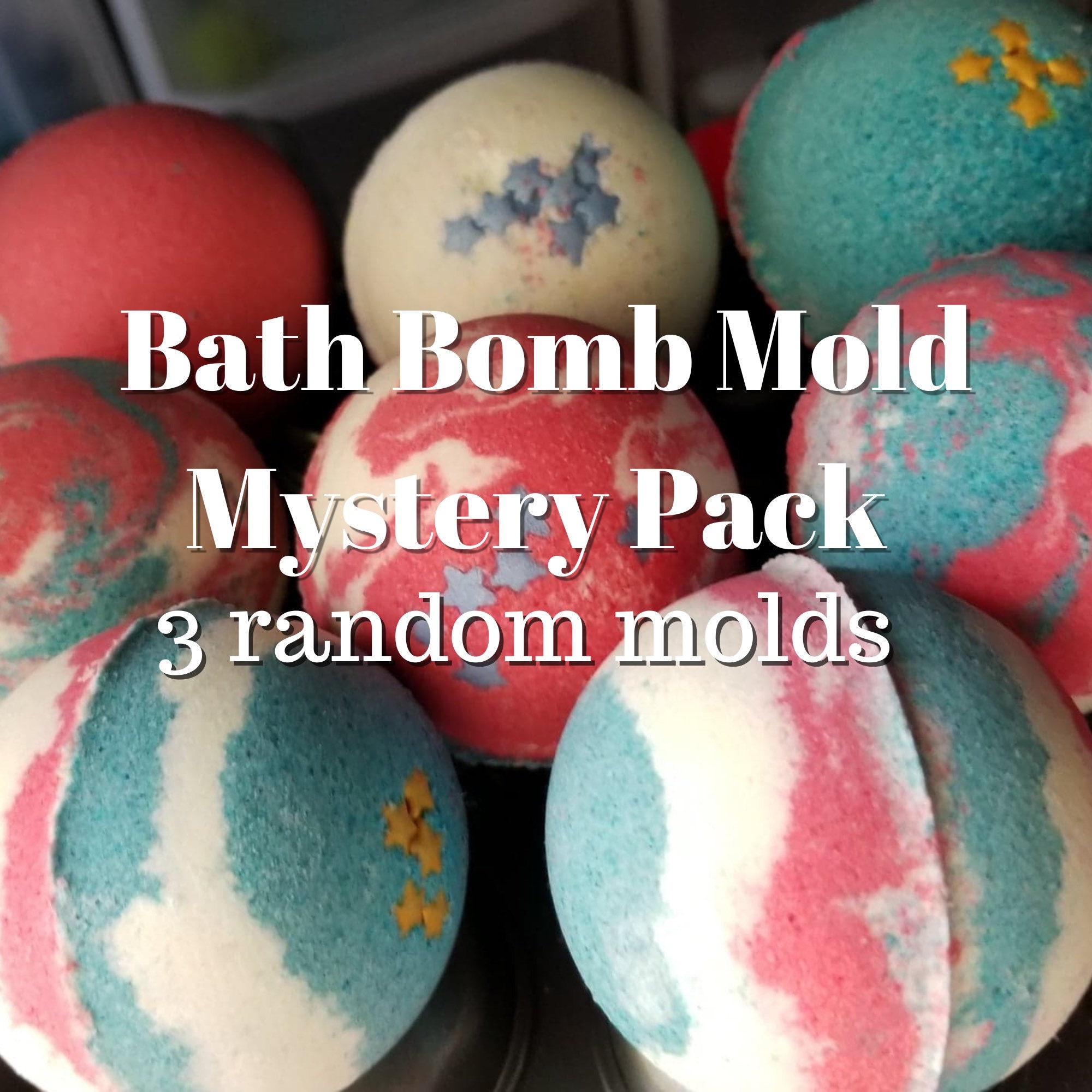 Cloud Bath Bomb Mold, 3 Piece